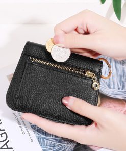 Ladies classic fashion small bucket bag