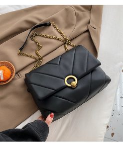 Ladies fashion classic handheld crossbody bag
