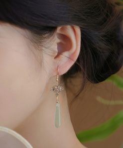 Colorful masonry earrings