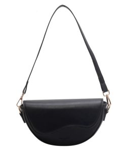 Ladies new fashion classic crescent bag