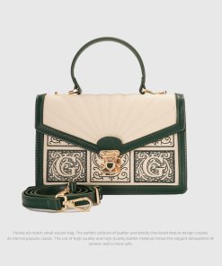 Ladies classic fashion small bucket bag