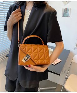 Ladies Fashion Classic Printed Chain Handbag