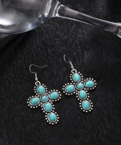 Black Diamond-Encrusted Earrings