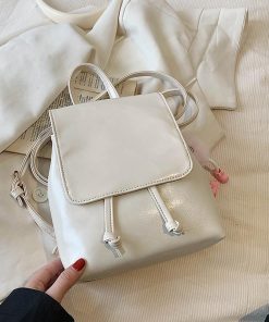 Women’s fashionable shoulder leather crossbody bag