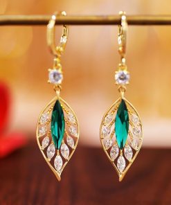 Masonry large border earrings