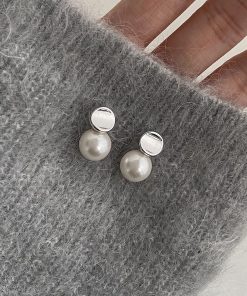 Classic Circular Pendant Earrings