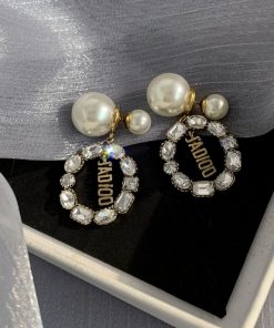 Diamond-Encrusted Earrings
