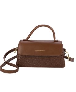 Ladies Sheepskin Chain Mobile Phone Bag