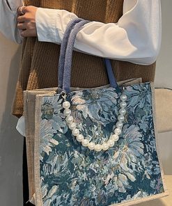 Ladies Fashion Basket Handbag